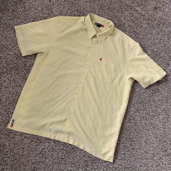 Quicksilver checkered button up shirt - Picture 1 of 7